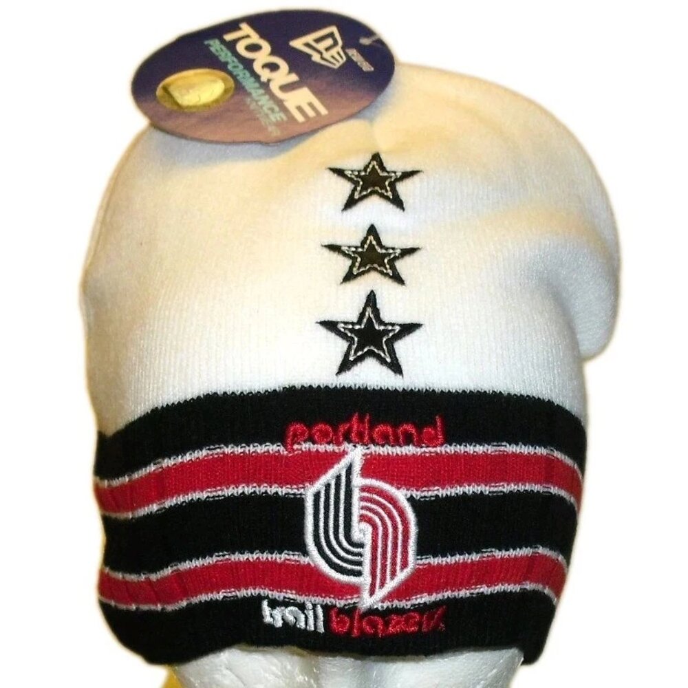 Portland Trail Blazers Mens New Era Adult Beanie Winter Hat Cap New Tags Nba